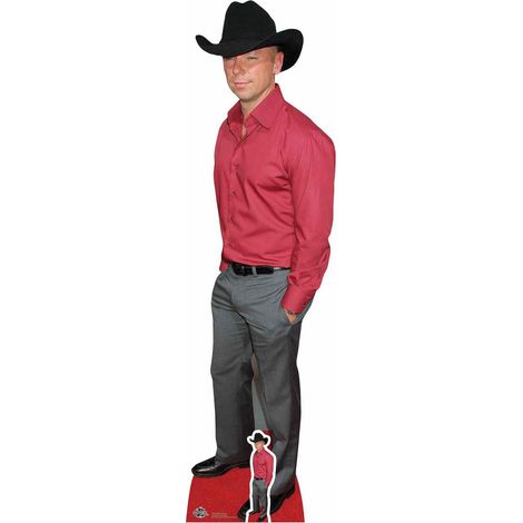 Figurine en carton Kenny Chesney Tapis Rouge 169cm (1/4)