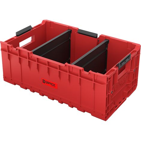 Qbrick System ONE Box 2.0 Plus RED ULTRA HD Contenedor apilable a medida 576 x 359 x 237 mm 35 l apilable
