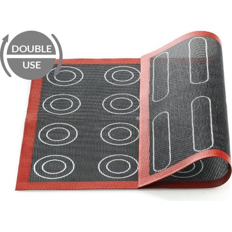 Tappetino in silicone microforato Air Mat Éclair & Choux Silikomart