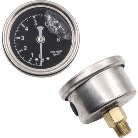 Regulateur Pression Carburant - Alliage Aluminium Reglable 3 0-5 5 Kg - Pour Moteur Injection Essence - 1 Unite (1/2)