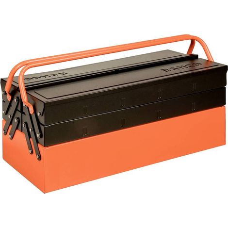 [GEBRAUCHT] B-Ware Bahco Metallwerkzeugbox Werkzeugkasten Aufbewahrungsbox Werkzeug 5 Fächer (1/2)