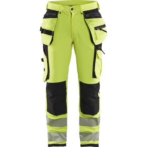 Arbeitshose Blaklader high vis bundhose stretch hohe Sichtbarkeit