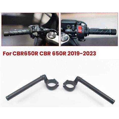 Motorrad-Linkslenker-Clip-On-Gabelrohrlenker für--