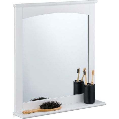 Specchio da bagno con mensola in mdf (1/5)