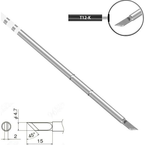 SEQURE T12 Soldering Iron Tips for MSS12SI012SI012 ProSI012 Pro Max T12-K (1/4)