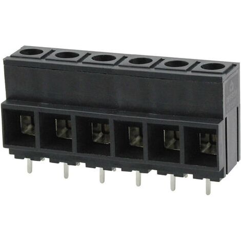 Bornier à vis Degson DG135T-10.16-03P-13-00AH 13 mm² Nombre de pôles 3 noir 1 pc(s) Y545521 (1/3)