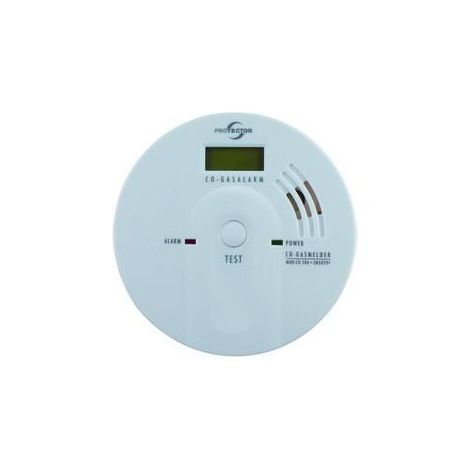 Protector CO-250 F rivelatore di monossido di carbonio bianco
