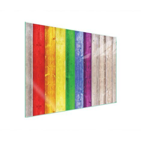 GLASSCHUTZPLATTE FÜR HERD 70x52 FARBIG