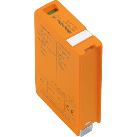 Weidmüller Parafoudre de rechange pour protection contre les surpressions type I + II, VPU PV l+ ll 0 1000