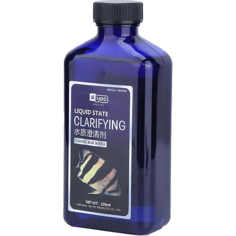 Clarifiant d'eau pour aquarium 235 ml, agent stabilisateur et purifiant pour eau douce, accessoires pour aquarium (1/3)