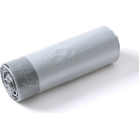 Sac Poubelle Avec Cordon De Fermeture - Hauteur Élevée - Double Épaisseur - Fond Renforcé - Pour Seau À Ordures Cuisine - 30 Pièces
