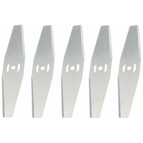 Coupe Bordure Lame De Rechange, pour Coupe Bordure sans Fil Garniture De Jardin,Metal Blade,,argent,5 pièces (1/5)