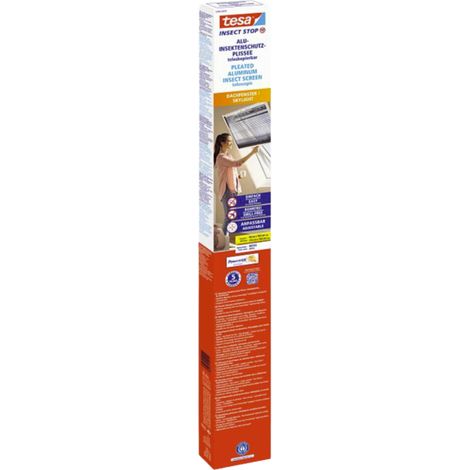 TESA 55804-00000-00 persiana y estor para ventana Manual Slatted Persiana enrollable Negro