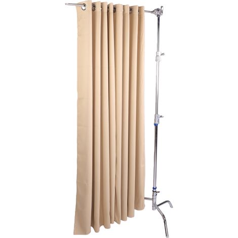 Verdunkelungsvorhänge für Schlafzimmer, Ösen-isolierende Raumvorhänge für Wohnzimmer, 2er-Set (53 x 83 Zoll) (1/5)