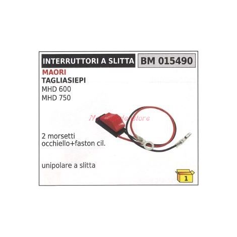 Interruttore a slitta MAORI tagliasiepe MHD 600 750 unipolare 015490