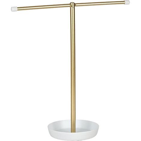 Organizzatore di fascette, organizzatore di gioielli, idee regalo, espositore per gioielli, espositore per occhiali, oro (1/5)