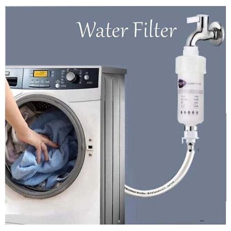 QORVA-Filtre à eau pré-filtre 5" Filtre à lave-linge Filtre