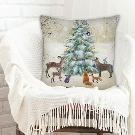 Housse de coussin décorative à la mode pour la maison inaltérable pour cadeau d'anniversaire (1/5)