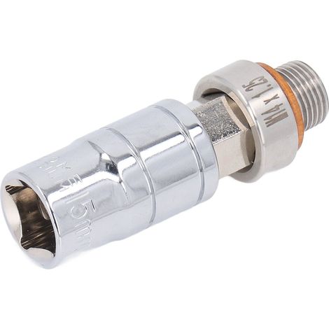 Bouchon de vidange d'huile moteur M14x1,25 en acier inoxydable avec tête allongée et clé (1/5)