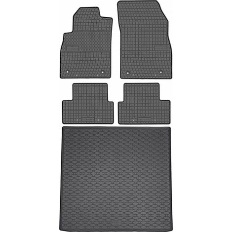 Juego de alfombrillas de goma para coche y maletero para Opel Astra IV J Kombi (2010-2016).