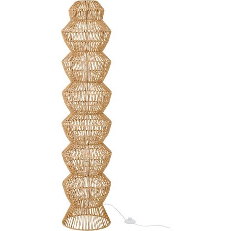 Lampadaire Design Corde "Barney" 132cm Naturel