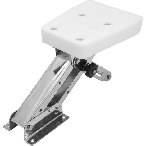 Support Moteur Hors-Bord en Acier Inoxydable 304, Support Auxiliaire pour Bateau, Compatible 7.5 à 20 CV 2 Temps (1/5)