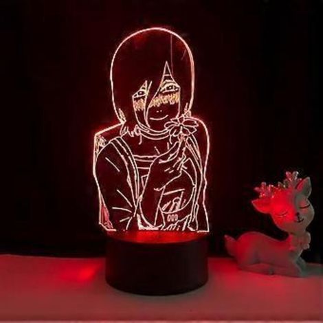 3D-LED-Anime-Lampe – Mann mit Kettensäge – Frau – Zimmerdekoration, Geschenk für Kindergeburtstage, Manga (1/5)
