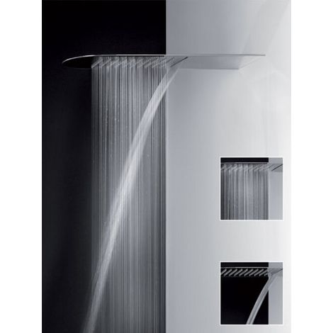 Gessi Tremillimetri, douche de tête 200, pour montage mural avec