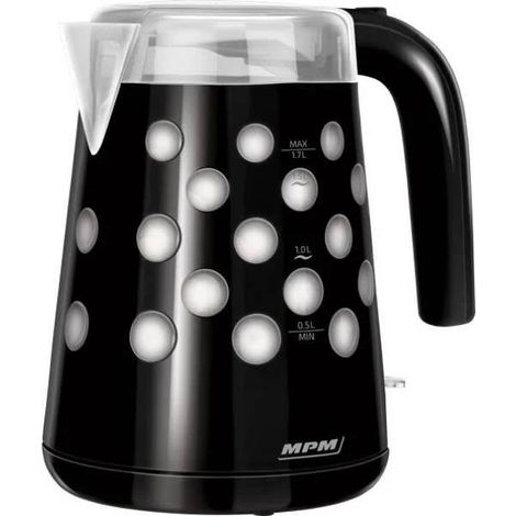 Bollitore elettrico MPM MCZ 86C nero 2200 watt 1 7 litri