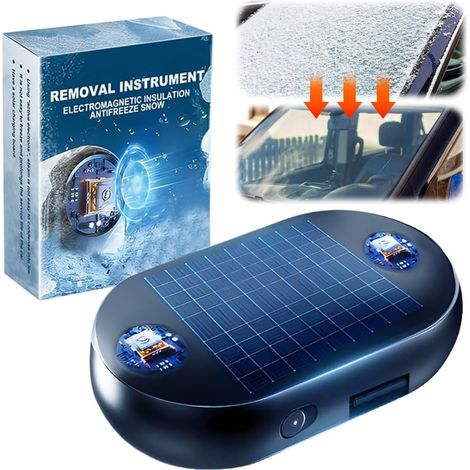 Molekularkinetische Heizgeräte zum Enteisen von Autoscheiben, universeller Auto-Heizdampfer, tragbarer kleiner Heiz-Entfroster und Schnell-Luftentfeuchter (1 Stück)