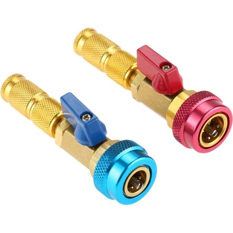 Outil D'extraction et D'installation Rapide D'obus de Valve R134A R12, Lot 2, Réglable Haute Basse Pression