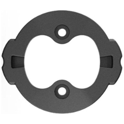 Adaptateur de support d'ordinateur de vélo compatible avec 540/840, base de fixation en plastique, 28,8 x 24,9 mm, noir, 1 unité, ajustement sûr, accessoire de cyclisme (1/5)
