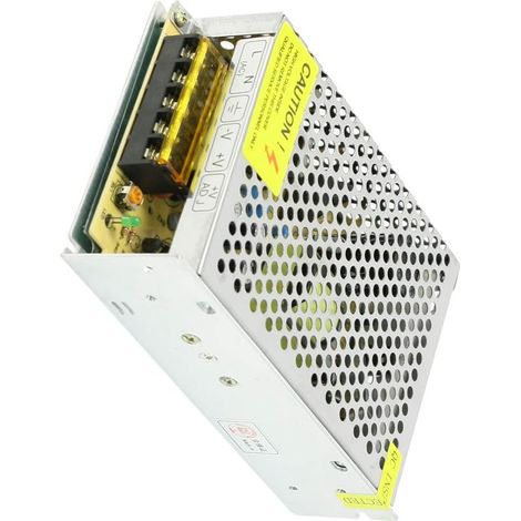 Adaptateur convertisseur tension AC 110 / 220V 5V 12A pour LED SPD-60W