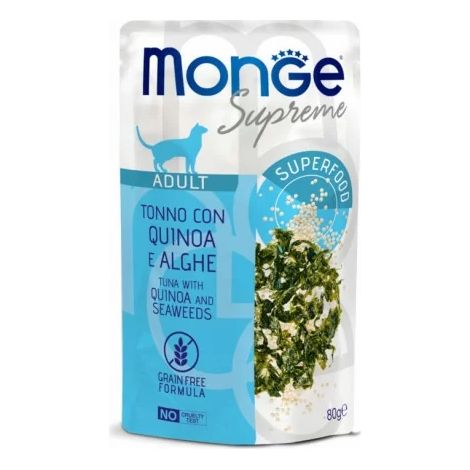 Monge Supreme Adult Cat Thunfisch mit Quinoa und Seetang 80 g