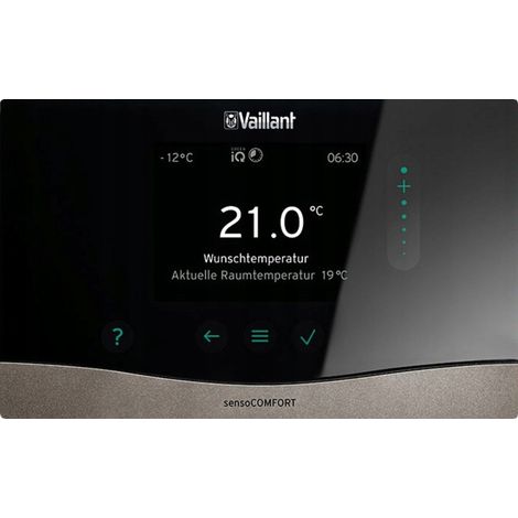 Vaillant VRC 720f sensoCOMFORT regulador climático inalámbrico (1/2)