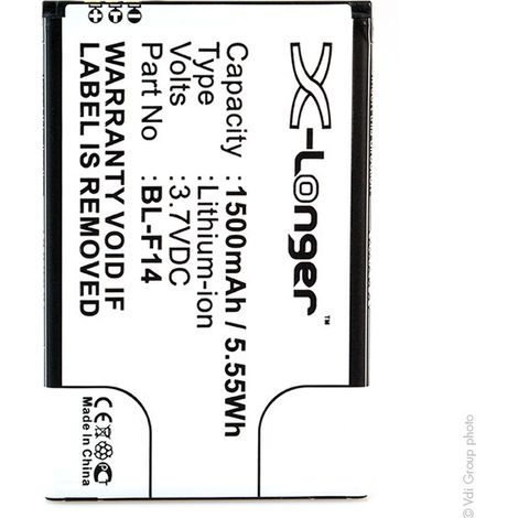 NX - Batterie téléphone, smartphone, GSM pour Phicomm 3.7V 1500mAh - BL-F14 (1/4)