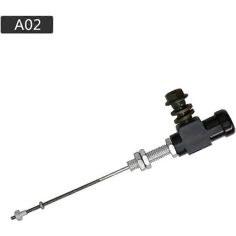 Sclmotos - Tige de maître-cylindre d'embrayage hydraulique M10x1,25 mm pour moto tout-terrain, quad et scooter - 5 couleurs - A-02 (1/5)