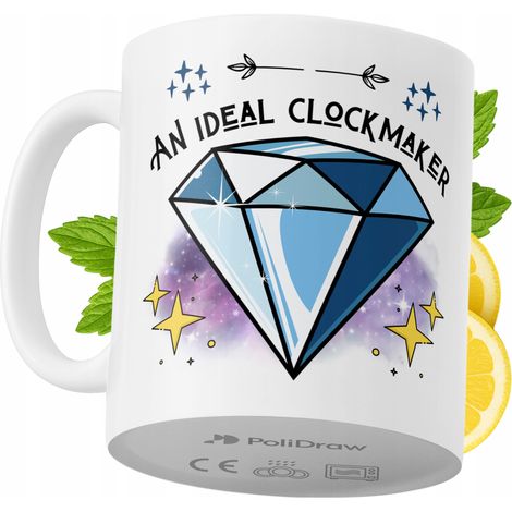 Lustige Kaffeetasse mit witzigem Textdesign für Uhrmacher – ideal für Geburtstage, Namenstage und Feiertage. Hochwertige Tasse für besondere Anlässe, ob zu Hause, im Büro oder bei der Arbeit. Farbe: W