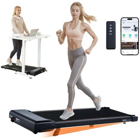 Tapis de Marche sous Bureau - Tapis de Course avec Inclinaison (1/5)