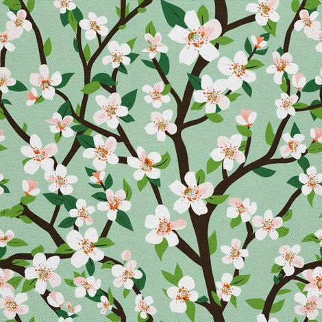 Tela decorativa para exteriores Oxford - Motivo primaveral I DX7666 (1/5)