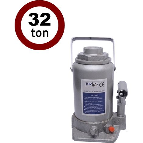 Cric / Sollevatore / Martinetto idraulico a bottiglia 32T / 32000Kg (1/2)