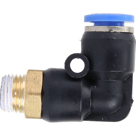 Machine de découpe laser, buse CO2, vanne de gaz laser (tuyau d'air 6 mm diamètre du filetage 9,7 mm non réglable) (1/5)