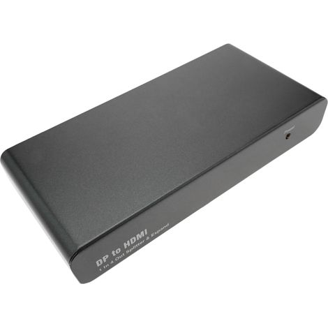 BeMatik - Adaptateur DisplayPort 1 x DP à 4 x HDMI avec fonction vidéowall à 4 ports (1/5)