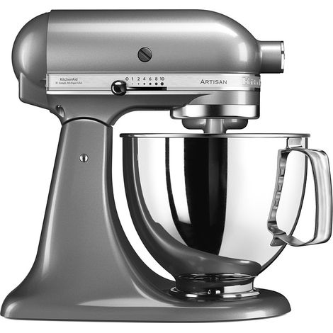KitchenAid 5KSM125ECU Artisan planetaria grigio argento (1/5)
