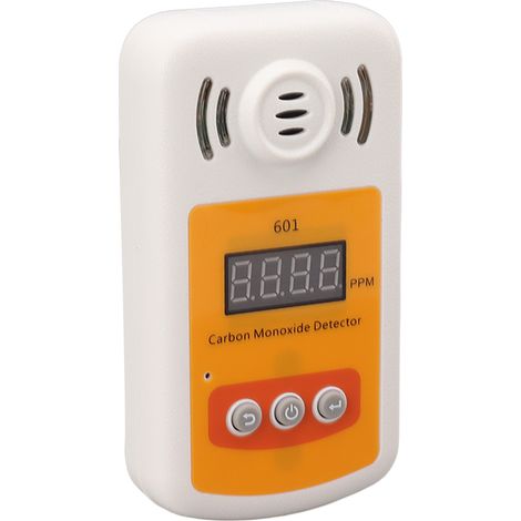 Détecteur de CO portable, détecteur de gaz numérique avec alarme sonore et lumineuse, résolution de 1 ppm (1/5)