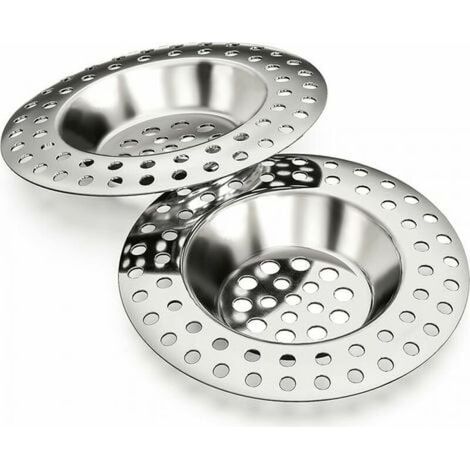 YMYNY Kitchen Helpis Filtre 14g, Lot de 2, pour Tous Les DRAINS, Filtre Cuisine, Filtre , Grille a, bonde Baignoire, Filtre Douche, Grille Cuisine, bonde lavabo, bonde Douche ,ladacèe (1/4)