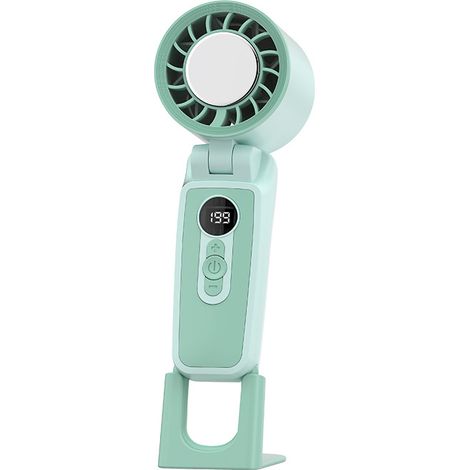 Filiyano-Ventilateur turbine portable, mini ventilateur personnel rechargeable, cadeau d'été idéal pour le bureau, le camping, les voyages et les (1/4)