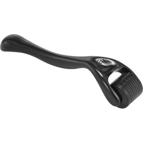 Rouleau à barbe en titane aiguilles pour soin pousse barbe visage homme (1/5)