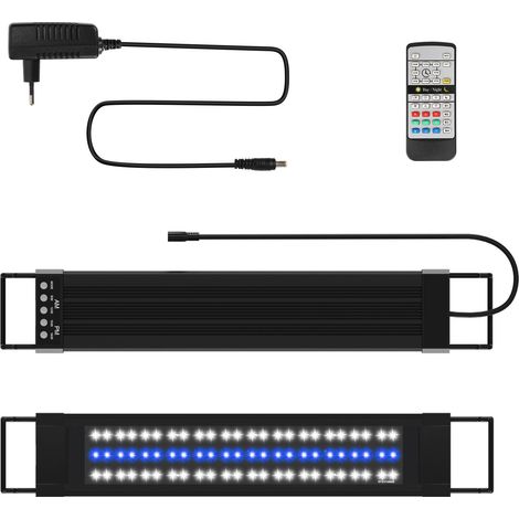 Randaco Lámpara LED de acuario con mando, luz para peces, 18W 50,5 cm (1/5)