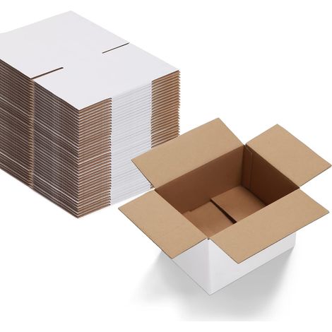 40 Cardboard Shipping Boxes 8 x 6 x 4 cm (1/5)